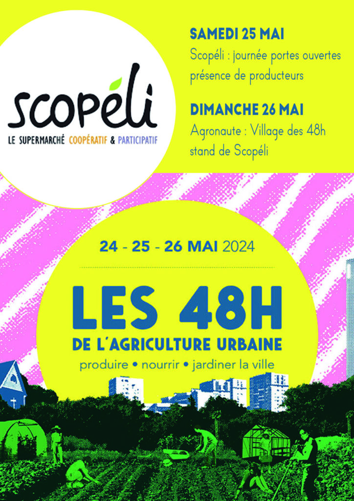 samedi 25 et dimanche 26 mai : les 48h de l’agriculture urbaine