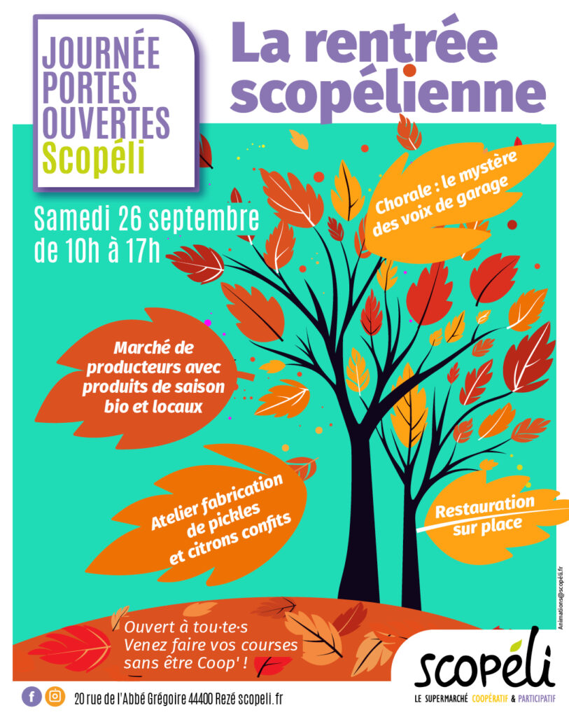 Affiche Portes Ouvertes Septembre 2026